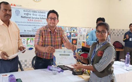 FIRST INTERACTIVE SESSION OF NSS CO-UNIT AND NSS VOLUNTEERS ORGANISED AT DM SCHOOL