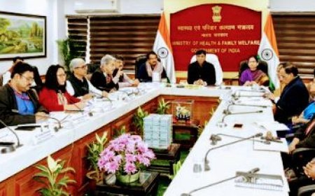 UNION HEALTH MINISTER CHAIRS MEETING WITH STATE HEALTH MINISTERS TO ASSESS PREPAREDNESS ON COVID
