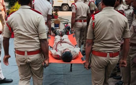 FIRE SAFETY AWARENESS FOR HOME GUARDS AT RED CROSS BHAWAN IN BHUBANESWAR