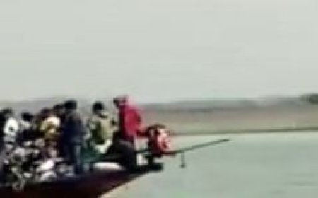 BOAT WITH 60 PASSENGERS, 40 BIKES GETS STUCK MID-CHILIKA