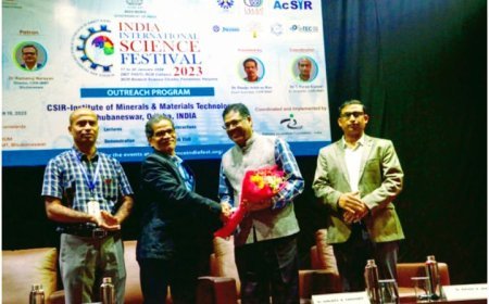 INDIA INTERNATIONAL SCIENCE FESTIVAL 2023 HELD AT CSIR-IMMT