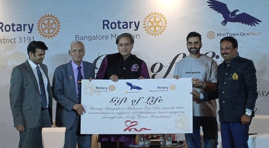 ROTARY BANGALORE MIDTOWN GENNEXT HOSTS GIFT OF LIFE
