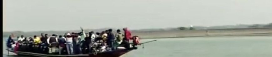 BOAT WITH 60 PASSENGERS, 40 BIKES GETS STUCK MID-CHILIKA