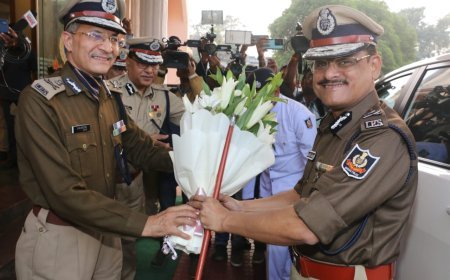 ନୂତନ ଆରକ୍ଷୀ ମହାନିର୍ଦ୍ଦେଶକଙ୍କ ଦାୟିତ୍ୱ ଗ୍ରହଣ