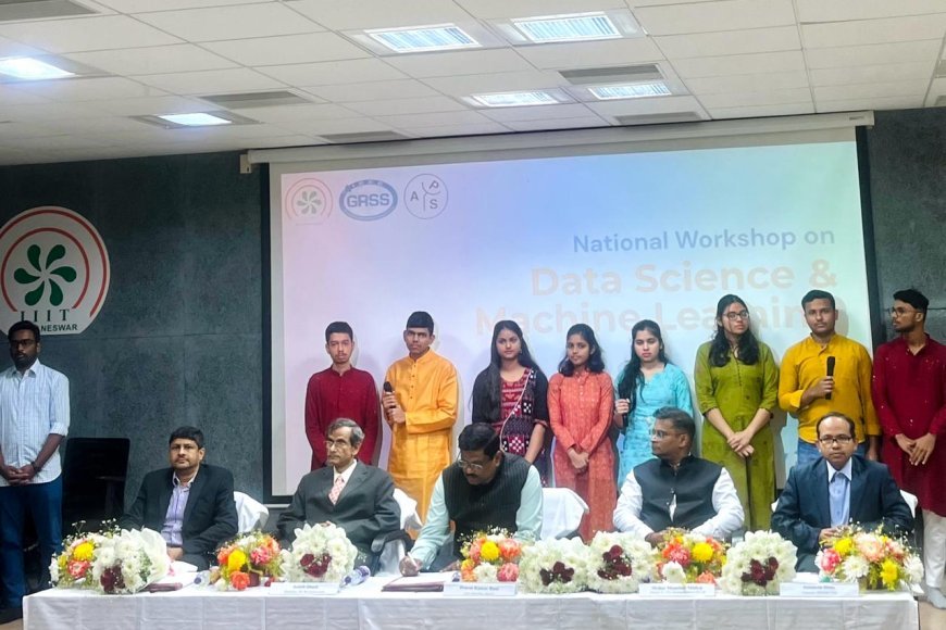 IIIT-BHUBANESWAR HOSTS 3-DAY NATIONAL WORKSHOP ON ‘DATA SCIENCE AND ...