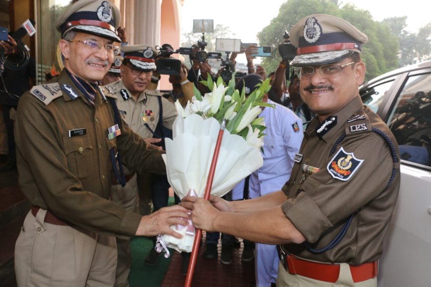 ନୂତନ ଆରକ୍ଷୀ ମହାନିର୍ଦ୍ଦେଶକଙ୍କ ଦାୟିତ୍ୱ ଗ୍ରହଣ