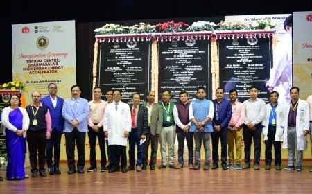 ଏମ୍‌ସ ଭୁବନେଶ୍ୱରରେ ନୂତନ ଟ୍ରମା କେନ୍ଦ୍ର ଏବଂ ଅତ୍ୟାଧୁନିକ ହେଲା ମେସିନ୍‌କୁ ଉଦ୍‌ଘାଟନ କଲେ କେନ୍ଦ୍ର ସ୍ୱାସ୍ଥ୍ୟମନ୍ତ୍ରୀ