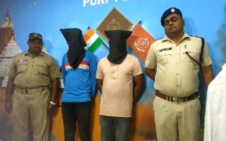BROWN SUGAR SEIZED IN PURI, TWO ARRESTED