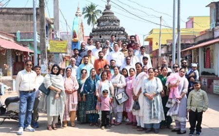 UTTARAKHAND PANCHAYAT REPRESENTATIVES' TEAM VISITS MODEL GRAM SABHA IN ODISHA