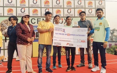 CENTROXY BHUBANESWAR CITY MARATHON POWDERED BY KALINGA RUNNERS “RUN FOR YOUR LIFE”