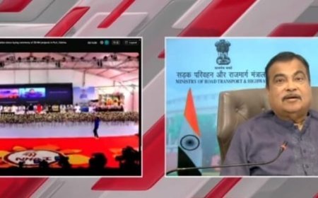 UNION MINISTER NITIN GADKARI INAUGURATES & LAYS FOUNDATION STONES FOR 28 NH PROJECTS IN ODISHA