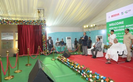 CM CONDUCTS GROUNDBREAKING CEREMONY, LAID FOUNDATION STONES, AND INAUGURATED INDUSTRIAL UNITS IN KHURDA