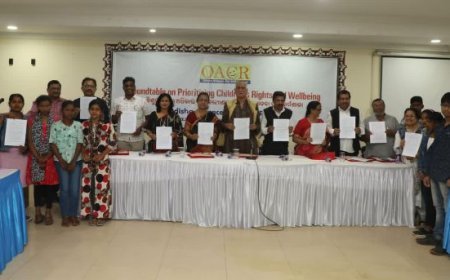 POLITICAL PARTY REPRESENTATIVES COMMITTED TO INCORPORATE CHILDREN’S SUGGESTIONS IN THEIR ELECTION MANIFESTO