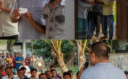 INAUGURATION OF BANDHU SHRAMIK SEVA KENDRA IN NETTOOR, A MILESTONE FOR MIGRANT WORKERS' WELFARE