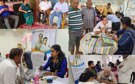 ଜୟ ମା ଭବାନୀ ଟ୍ରଷ୍ଟ ପକ୍ଷରୁ ବରିଷ୍ଠ ନାଗରିକଙ୍କ ପାଇଁ ମାଗଣା ସ୍ବାସ୍ଥ୍ୟ ପରୀକ୍ଷା ଶିବିର ଅନୁଷ୍ଠିତ