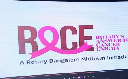 ROTARY BANGALORE MIDTOWN LAUNCHES CANCER SCREENING PROJECT RACE