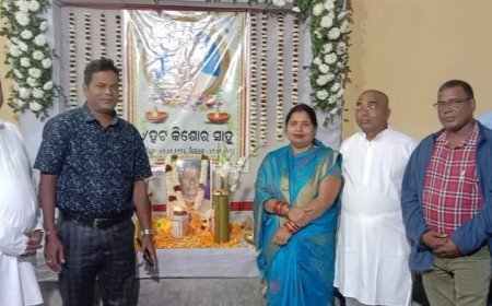 ଜନ୍ମ ମାଟିରେ ଶତାୟୁ ଧର୍ମପ୍ରାଣ ହଟ କିଶୋର ସାହୁଙ୍କ ଶୋକସଭା