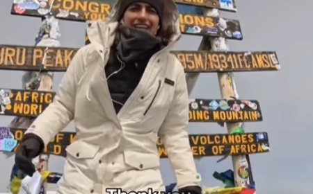 KUBRA SAIT'S JOURNEY OF SELF-DISCOVERY: CONQUERING MOUNT KILIMANJARO