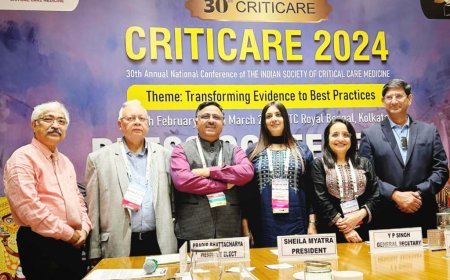 30TH ANNUAL CONFERENCE OF ISCCM ‘CRITICARE 2024’ TO BE HELD IN KOLKATA