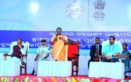 IMPROVEMENT IN EDUCATION, TRAINING, EMPLOYMENT & HEALTH OF TRIBALS NECESSARY FOR DEVELOPMENT OF COUNTRY: PRESIDENT
