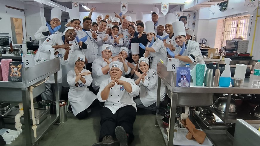 10 YOUNG CHEFS BATTLE OUT IN ROUND 1 OF 10TH IIHM YOUNG CHEF OLYMPIAD AT BENGALURU