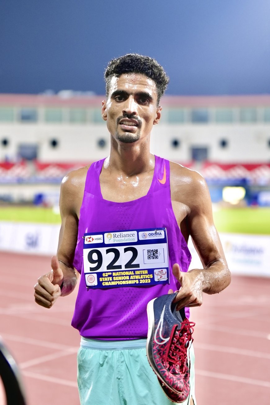 RELIANCE FOUNDATION ATHLETE GULVEER SINGH WINS 3000M GOLD IN DOMINANT DISPLAY AT ASIAN INDOOR ATHLETICS CHAMPIONSHIP