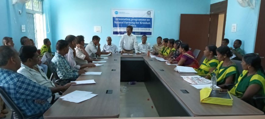 ORIENTATION PROGRAMME ON NATURAL FARMING ORGANISED IN ATHAMALLIK