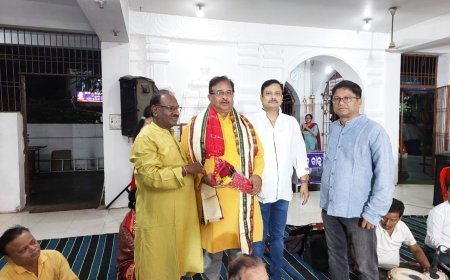 ଶ୍ରୀଜଗନ୍ନାଥ ସଂସ୍କୃତି ପରିଷଦ ଭୁବନେଶ୍ବର ପକ୍ଷରୁ ୨୧୨ ତମ କଥାମୃତ ଓ ଭଜନ