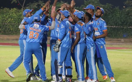 INDIA-PAKISTAN - DICC T20 WORLD CUP MATCH ABANDONED DUE TO HEAVY RAIN IN DUBAI