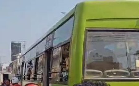 MO BUS HITS BIKE IN BHUBANESWAR