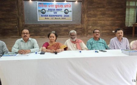 ନଦୀ ପ୍ରଦୂଷଣ ଓ ସୁରକ୍ଷା ସମ୍ପର୍କରେ ଜନ ଇସ୍ତହାର ୨୦୨୪