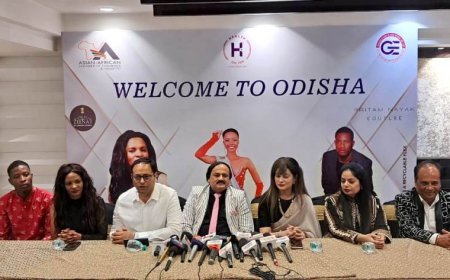 ODISHA WELCOMES TEAM MISS ZIMBABWE NOKUTENDA MARUMBWA TO BHUBANESWAR