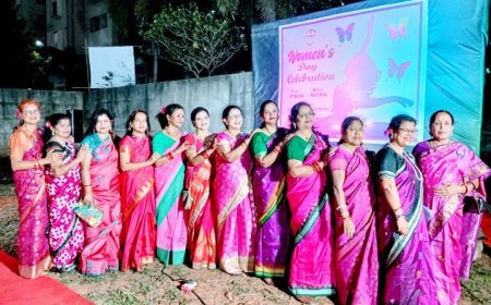 LADIES GROUP OF ACROPOLIS APARTMENT CELEBRATES INTERNATIONAL WOMEN'S DAY WITH GREAT ENTHUSIASM