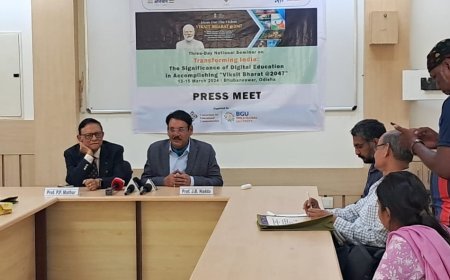 BIRLA GLOBAL UNIVERSITY HOLDS NATIONAL SEMINAR ON ROLE OF DIGITAL EDUCATION IN ACCOMPLISHING VIKSIT BHARAT