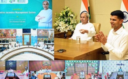 CM NAVEEN PATNAIK LAUNCHES ‘ONLINE INCENTIVE MANAGEMENT SYSTEM’, DEDICATES NEW DISTRICT WEBSITES OF ODISHA