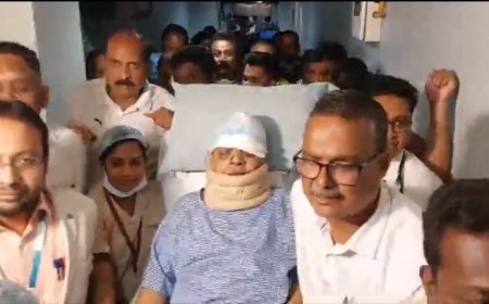 BJD LEADER PRASANNA ACHARYA AIRLIFTED