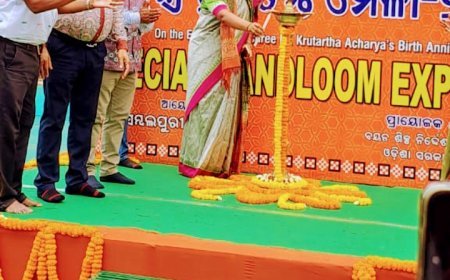 SPECIAL HANDLOOM EXPO-2024 INAUGURATED IN BHUBANESWAR