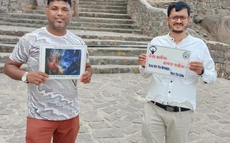 AWARENESS PROGRAM ORGANISED IN GOLKUNDA FORT FOR DRUG FREE SOCIETY BY SALAAM JEEVAN