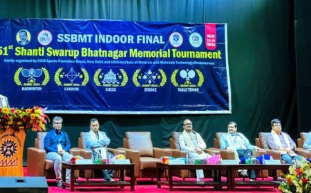 51ST SHANTI SWARUP BHATNAGAR INDOOR FINAL TOURNAMENT-2024 SUCCESSFULLY CONCLUDES AT CSIR-IMMT