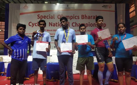 ODISHA ATHLETES SHINE IN SPECIAL OLYMPICS BHARAT CYCLING NATIONAL CHAMPIONSHIP