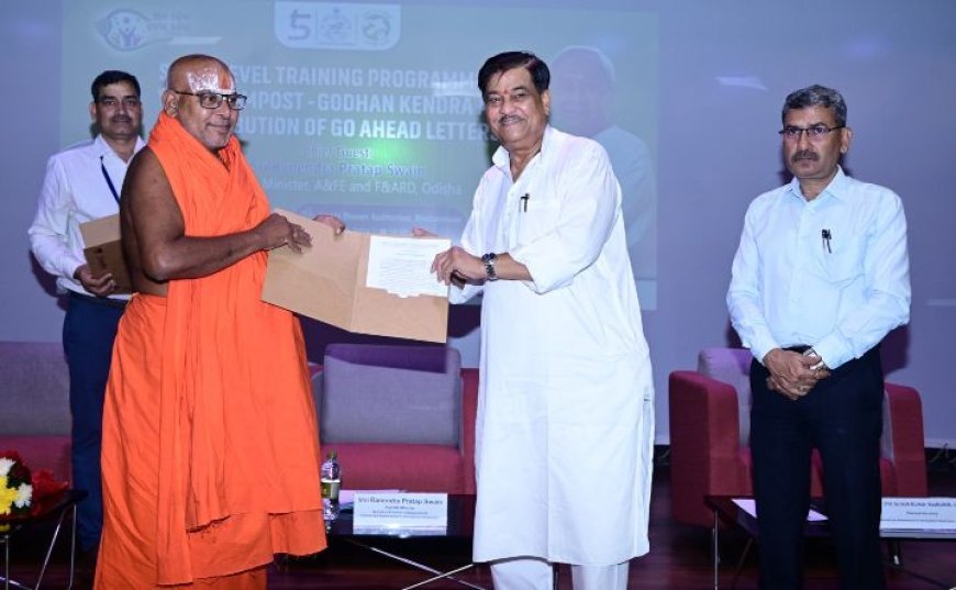 GO AHEAD LETTERS ISSUED TO 58 GOSHALAS FOR SETTING UP VERMICOMPOST GODHAN KENDRAS