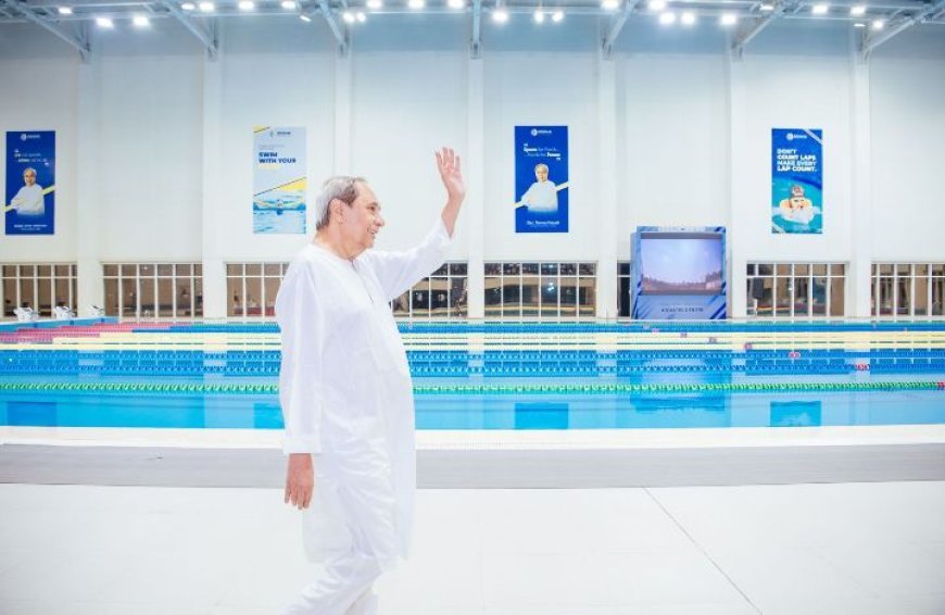 CM NAVEEN PATNAIK INAUGURATES INDIA’S FIRST INDOOR ATHLETICS CENTRE AND INDOOR AQUATIC CENTRE AT KALINGA STADIUM