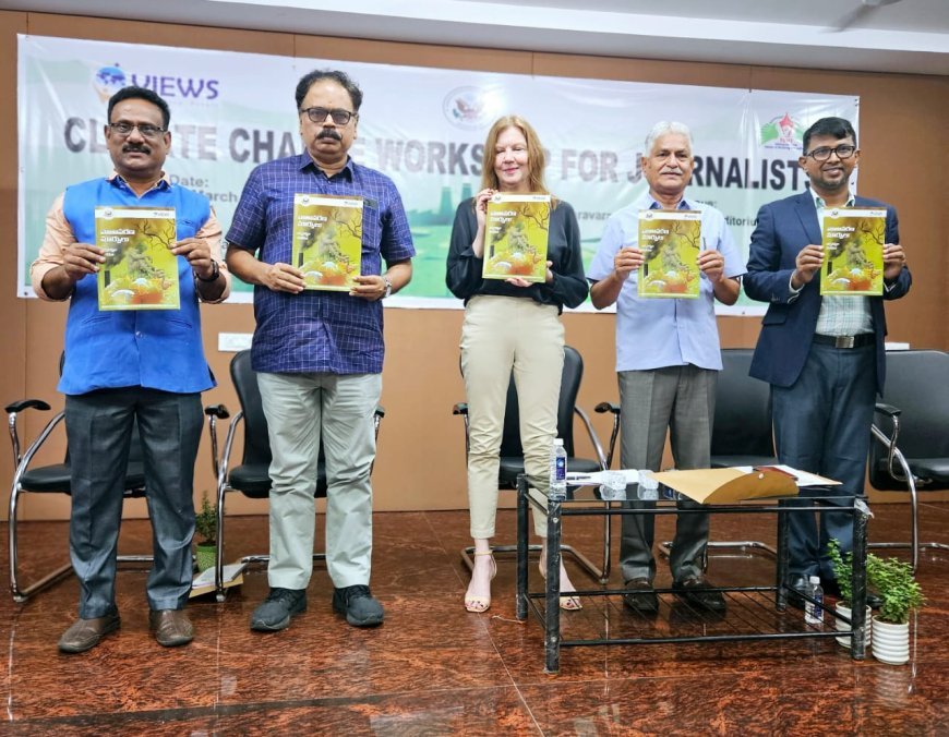 CLIMATE CHANGE WORKSHOP FOR JOURNALISTS AT HYDERABAD