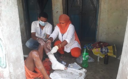 ମୋ ଗାଁ ମୋ ସମ୍ମାନ ଅଭିଯାନ ମାଧ୍ୟମରେ ଶ୍ରଦ୍ଧା ଶକ୍ତି ସେବା ସଂସ୍ଥାନ "ଜନ ମଙ୍ଗଳ" ରାସୋଳ ତରଫରୁ ଅସ୍ପୃଶ୍ୟ ଅସହାୟ ରୋଗୀଙ୍କୁ ସ୍ବାସ୍ଥ୍ୟ ସେବା ପ୍ରଦାନ