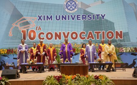 SIX STUDENTS OF XIM UNIVERSITY RECEIVE DOCTORAL DEGREE; 643 GET POSTGRADUATE DEGREE