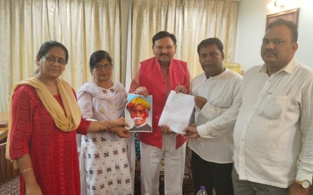 ODISHA LAWYERS' FORUM & ALL INDIA MADHU MEMORIAL FORUM DISCUSS WITH JUSTICE ISHRAT MASROOR QUDDUSI FOR CONFERRING POSTHUMOUS BHARATA RATNA ON UTKAL GOURAV MADHUSUDAN DAS