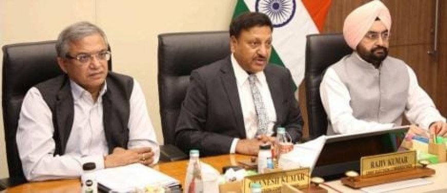 ECI DIRECTS CHIEF SECRETARIES, DGPS OF STATES/UTS & HEADS OF CENTRAL AGENCIES TO ENSURE PEACEFUL, INDUCEMENT FREE GENERAL ELECTIONS