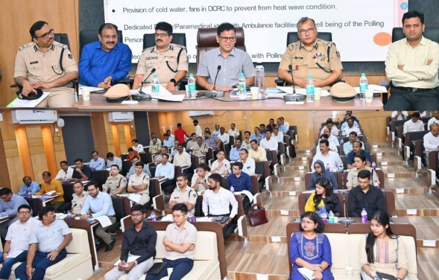 REVIEW MEETING HELD FOR ENHANCING POLL PREPAREDNESS
