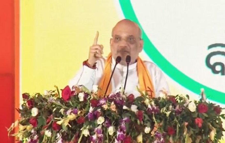BJP WILL ENSURE DEVELOPMENT OF ODISHA IF VOTED TO POWER: AMIT SHAH