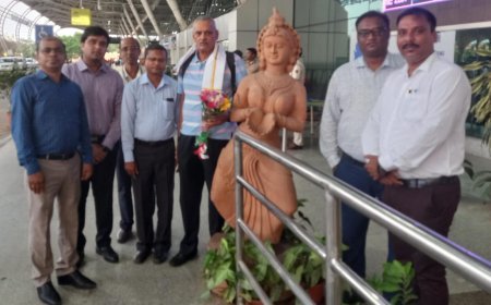 CONVOCATION CEREMONY OF ICSI ON MAY 4; INSTITUTE PRESIDENT ARRIVES IN BHUBANESWAR TO ATTEND